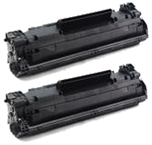 PACK of 2-HP CF283A (83A) Laser Toner Cartridge