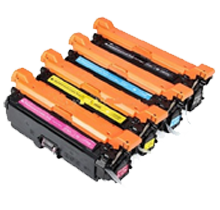 HP 201X Laser Toner Cartridge High Yield Set Black Cyan Yellow Magenta