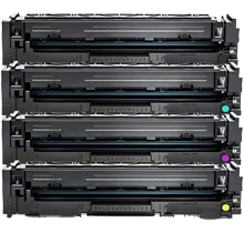 HP 202A Laser Toner Cartridge Set Black Cyan Magenta Yellow