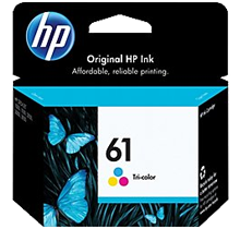 ~Brand New Original HP CH562WN (HP61) INK / INKJET Cartridge Tri-Color