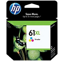 Brand New Original HP CH564WN (HP61XL) High Yield INK / INKJET Cartridge Tri-Color