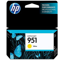 ~Brand New Original HP CN052AN HP951 INK/INKJET Cartridge Yellow