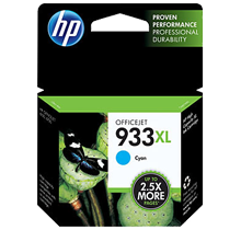 Brand New Original HP CN054AC 933XL INK / INKJET Cartridge Cyan