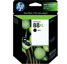 ~Brand New Original HP C9396A HP 88XL INK / INKJET Cartridge Black High Yield