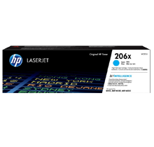 Brand New Original HP W2111X (206X) Cyan Laser Toner Cartridge High Yield