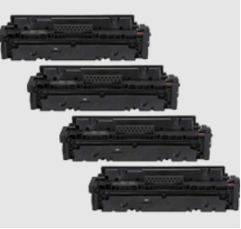 HP 414X (414X) Laser Toner Cartridge Set High Yield Black Cyan Magenta Yellow With Chip