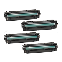 HP 655A LASER TONER CARTRIDGE SET BLACK CYAN YELLOW MAGENTA