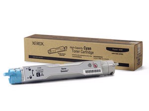 Xerox 106R01082 Laser Toner Cartridge Cyan High Yield