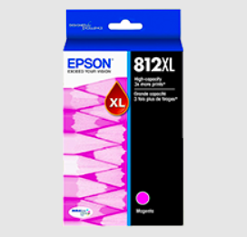 Brand New Original Epson T812Xl320 Magenta Ink / Inkjet Cartridge High Yield