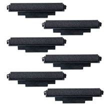 IR-72 INK ROLLER Ribbons 6-PACK Black