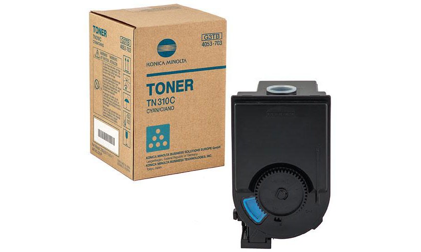 Konica Minolta 4053-701 Laser Toner Cartridge Cyan