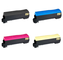 KYOCERA MITA C5300 Laser Toner Cartridge Set Black Cyan Magenta Yellow