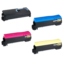 KYOCERA / MITA TK-572 Laser Toner Cartridge SET Black Cyan Yellow Magenta