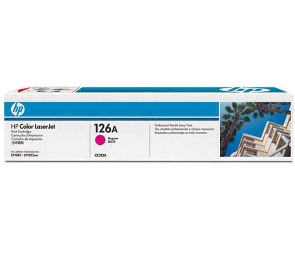 Brand New Original HP CE313A 126A Laser Toner Cartridge Magenta