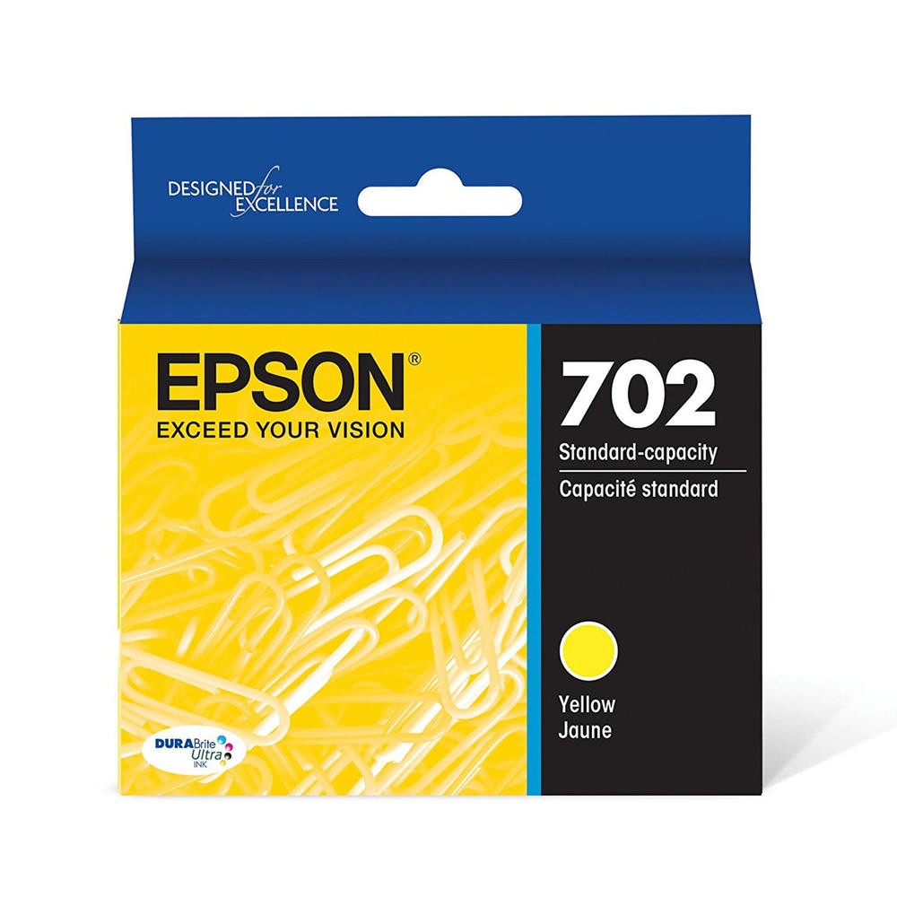 Brand New Original Epson T702420-S INK / INKJET Cartridge Yellow