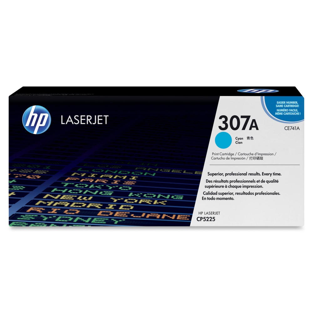 HP CE741A Laser Toner Cartridge Cyan