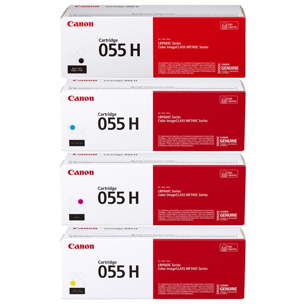 Canon 055H Set High Yield Laser Toner Cartridge