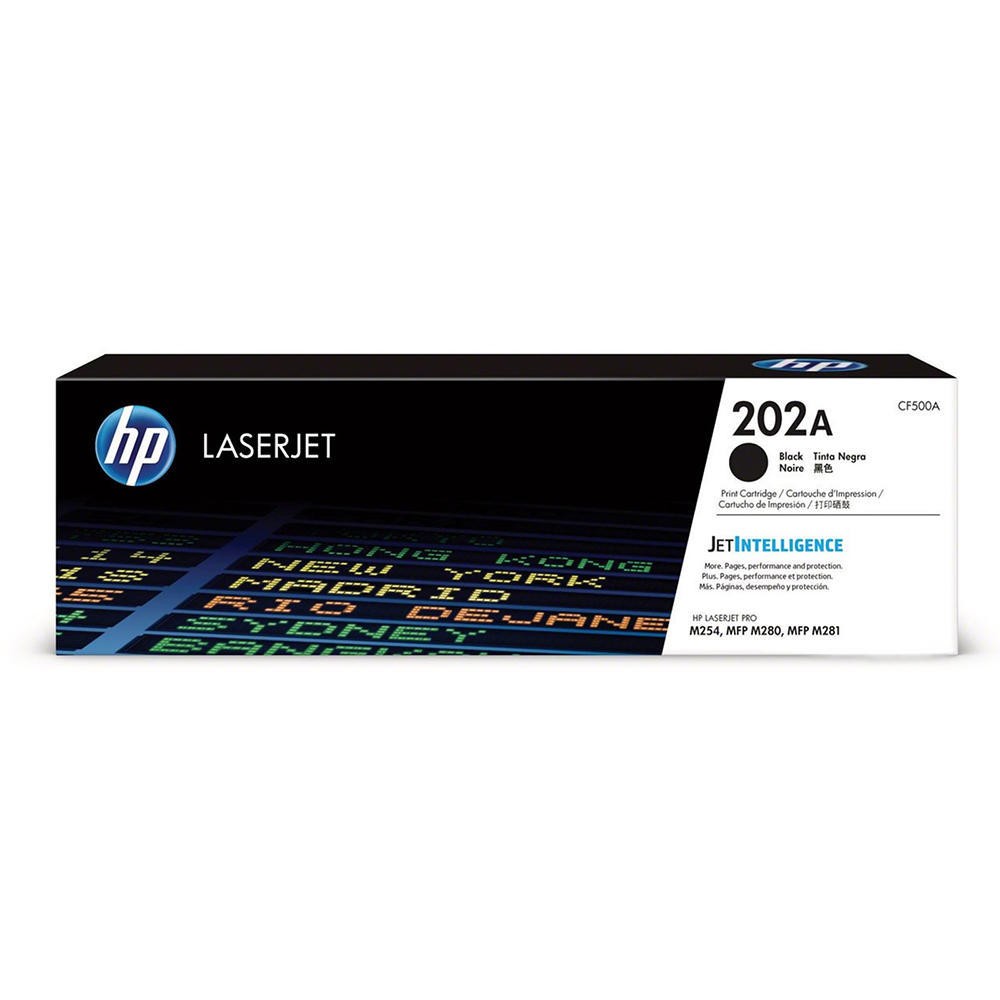 Brand New Original HP CF500A (HP202A) Laser Toner Cartridge Black