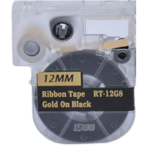 EPSON LC-4BKK5 Ribbon Tape Gold on Black 12MM / 1.5" - 5M / 16FT