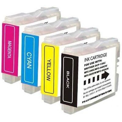Brother LC51 Ink Cartridges Set Black Cyan Yellow Magenta