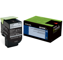 Lexmark 80C1HK0 Laser Toner Cartridge Black