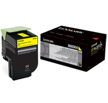 Lexmark 80C1HY0 Laser Toner Cartridge