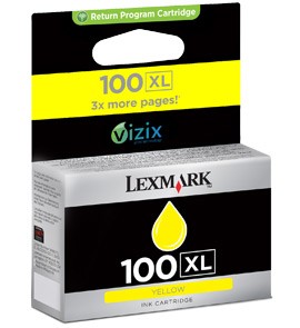 LEXMARK 14N1071 100XL High Yield INK / INKJET Cartridge Yellow