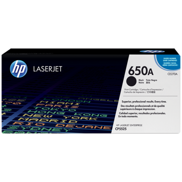 ~Brand New Original HP 650A CE271A Laser Toner Cartridge Cyan