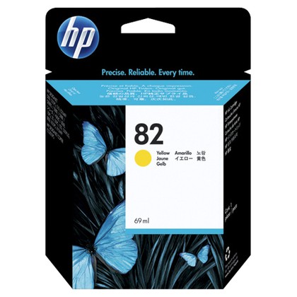 HP C4913A (82) INK / INKJET Cartridge Yellow