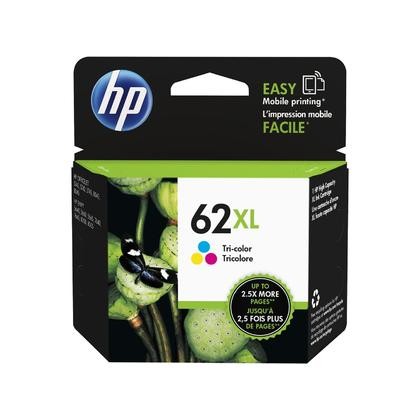 HP C2P07AN (62XL) INK / INKJET Cartridge High Yield Tri-Color