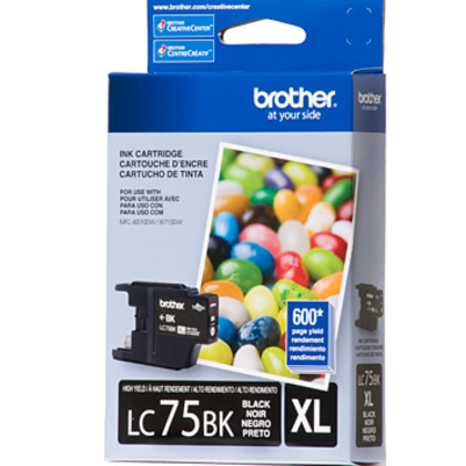 Brother LC75BKS High Yield Ink Cartridge Black