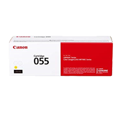 Brand New Original Canon 3013C001 (055) Yellow Laser Toner Cartridge No Chip 