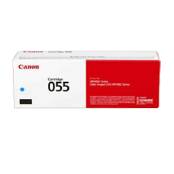 Brand New Original Canon 3015C001 (055) Cyan Laser Toner Cartridge No Chip 