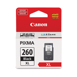 Brand New Original Canon 3706C001 (PG-260XL) High Yield Black Ink / Inkjet Cartridge