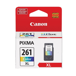 Brand New Original Canon 3724C001 (CL-261XL) High Yield Tri-Color Ink / Inkjet Cartridge