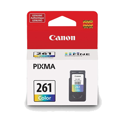 Brand New Original Canon 3725C001 (CL-261) Tri-Color Ink / Inkjet Cartridge
