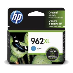 ~Brand New Original HP OEM-3JA00AN (962xl) Cyan INK / INKJET Cartridge 