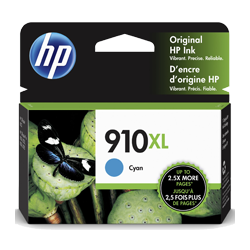 Brand New Original HP OEM-3YL61AN (910) Black Ink / Inkjet Cartridge