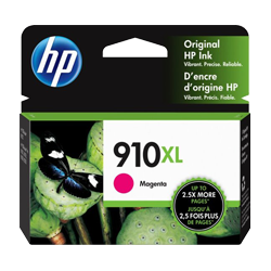 Brand New Original HP OEM-3YL63AN (910XL) Magenta Ink / Inkjet Cartridge