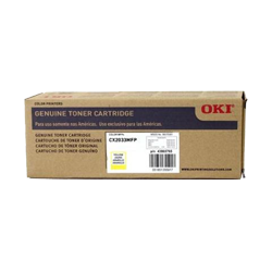 Brand New Original OKIDATA 43865765 Laser Toner Cartridge Yellow