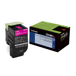 Brand New Original Lexmark 70C10M0 Laser Toner Cartridge Magenta