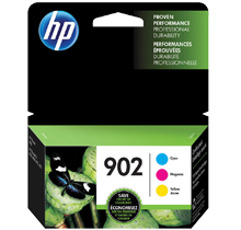 Brand New OEM Original HP T0A38AN (902 - CMY) INK / INKJET Cartridge Cyan Yellow Magenta