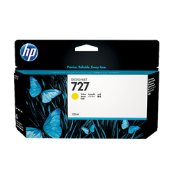 Brand New Original HP B3P21A (727) High Yield Ink/Inkjet Cartridge Yellow (130 Ml)