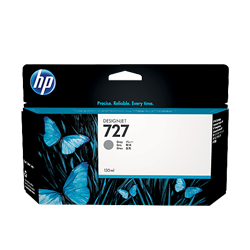 Brand New Original HP B3P24A (727) High Yield Ink/Inkjet Cartridge Grey (130 Ml)