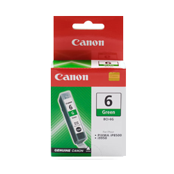 Brand New Original Canon BCI6G Ink / Inkjet Cartridge Green