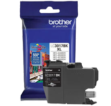 ~Brand New Original OEM-BROTHER LC3017BK High Yield INK / INKJET Cartridge Black