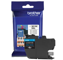~Brand New Original OEM-BROTHER LC3019C Extra High Yield INK / INKJET Cartridge Cyan