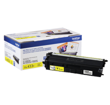 ~Brand New Original BROTHER TN-433Y Laser Toner Cartridge High Yield Yellow