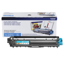 BROTHER TN-221C Laser Toner Cartridge Cyan