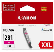 ~Brand New Original OEM-CANON 1981C001 (PGI-281XXL) Super High Yield INK / INKJET Cartridge Magenta